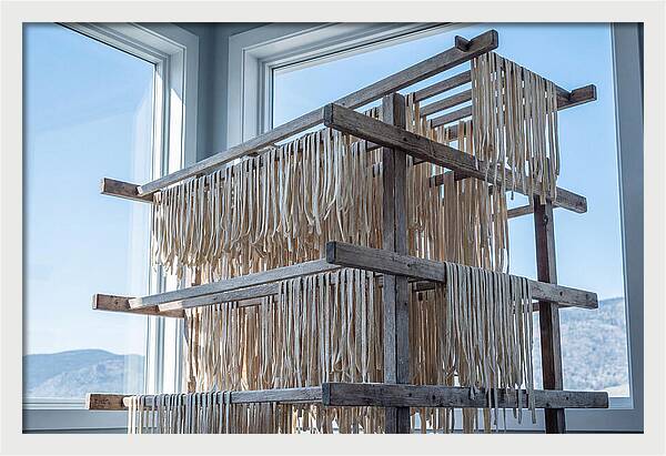 Fresh Pasta Drying Naturally