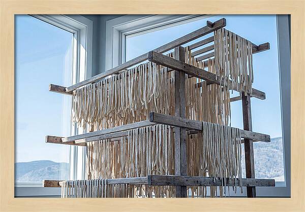 Fresh Pasta Drying Naturally