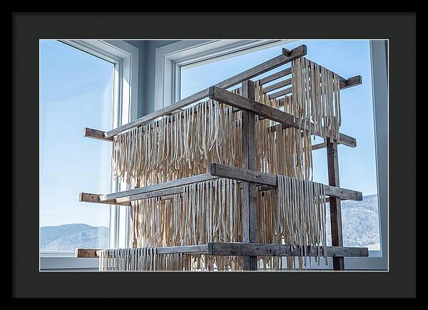 Fresh Pasta Drying Naturally