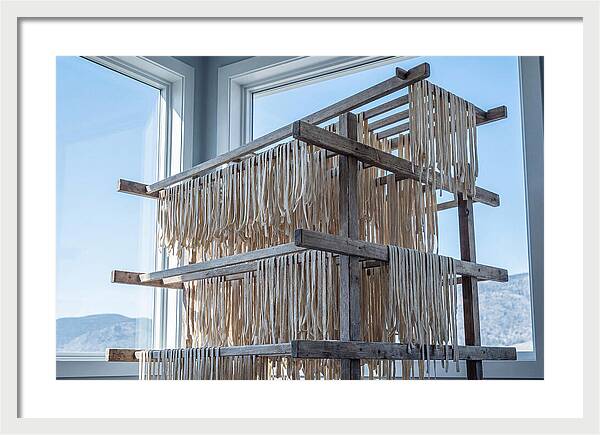 Fresh Pasta Drying Naturally