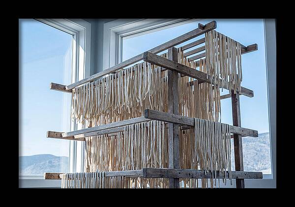 Fresh Pasta Drying Naturally