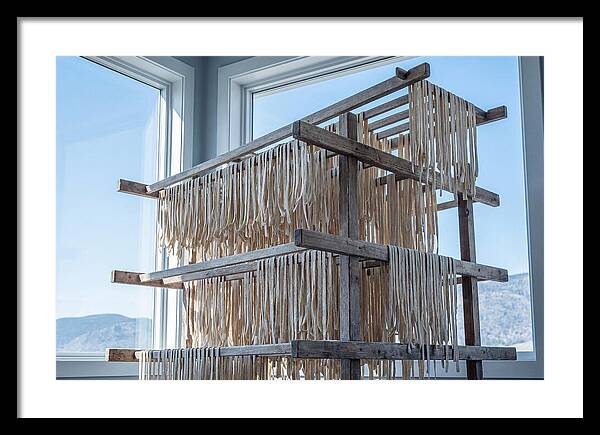 Fresh Pasta Drying Naturally