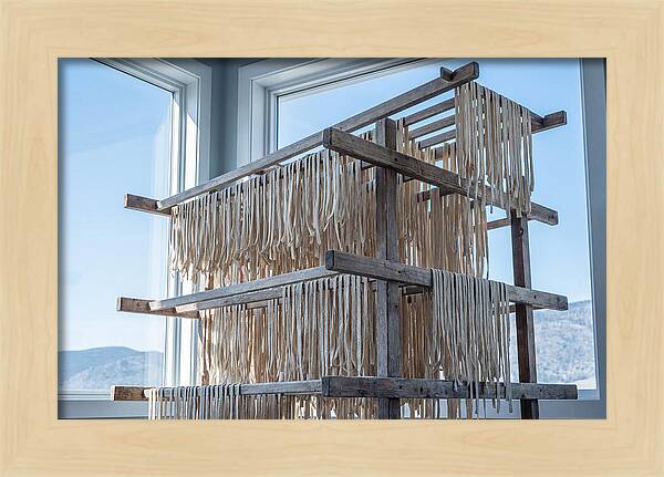Fresh Pasta Drying Naturally