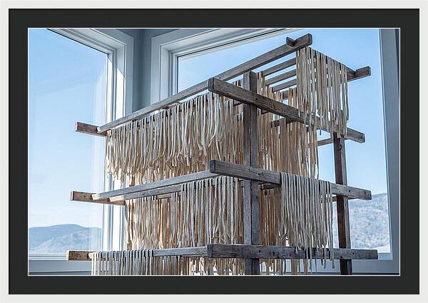 Fresh Pasta Drying Naturally
