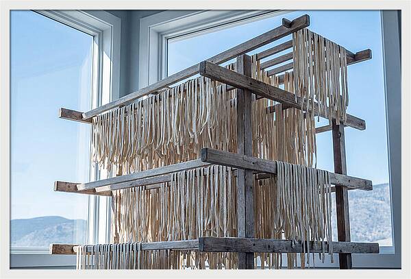 Fresh Pasta Drying Naturally