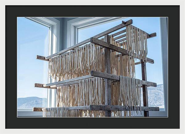 Fresh Pasta Drying Naturally