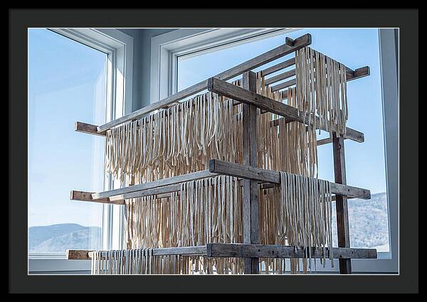 Fresh Pasta Drying Naturally
