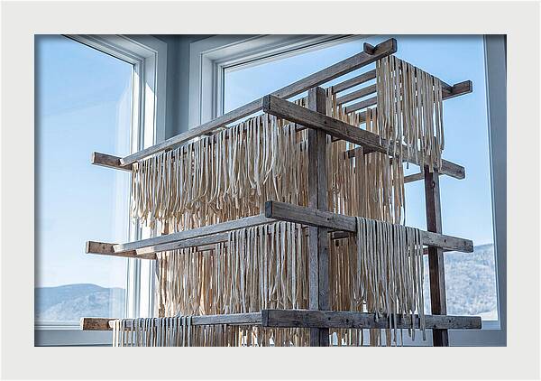 Fresh Pasta Drying Naturally