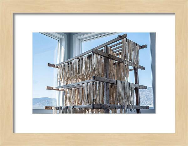 Fresh Pasta Drying Naturally