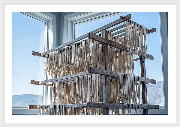 Fresh Pasta Drying Naturally