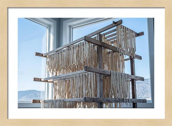 Fresh Pasta Drying Naturally