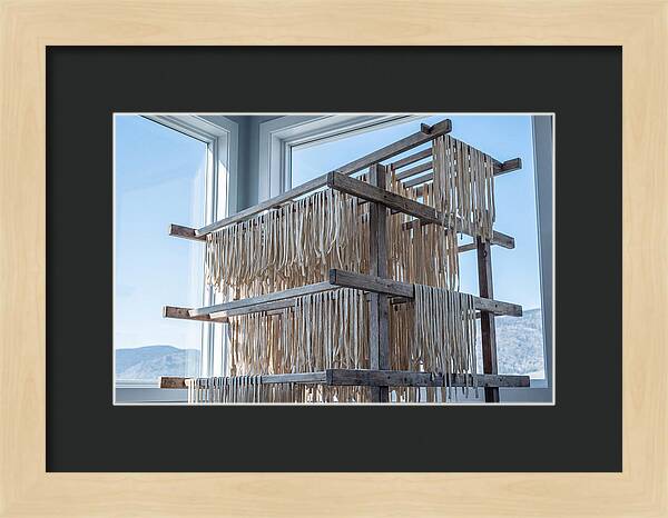 Fresh Pasta Drying Naturally