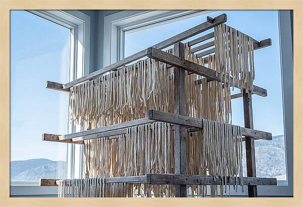 Fresh Pasta Drying Naturally
