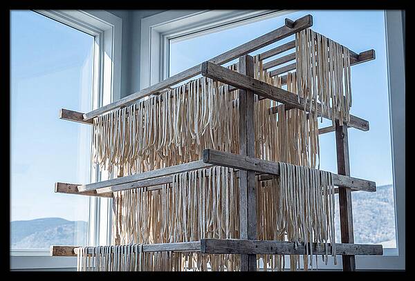 Fresh Pasta Drying Naturally