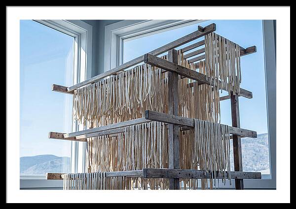 Fresh Pasta Drying Naturally