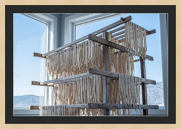 Fresh Pasta Drying Naturally