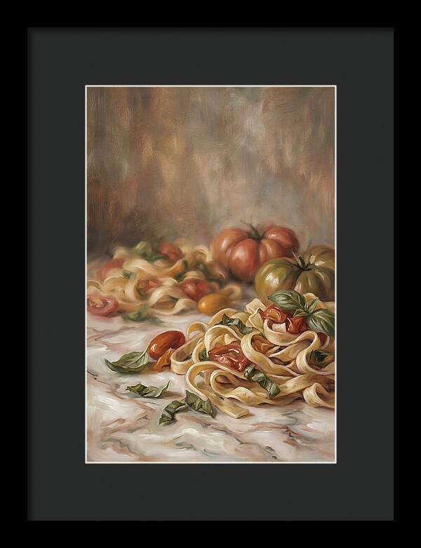 Fresh Pasta With Tomatoes And Basil