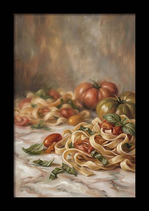 Fresh Pasta With Tomatoes And Basil
