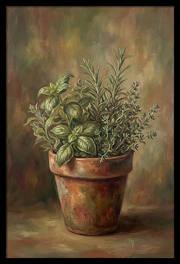 Fresh Picked Garden Herbs