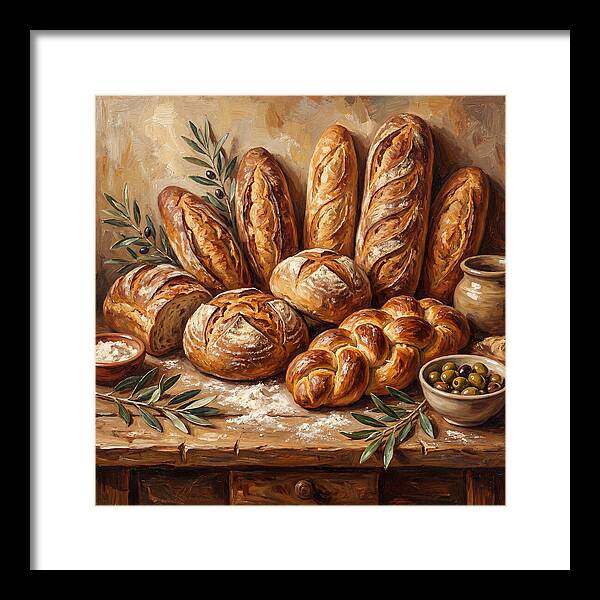 Freshly Baked Mediterranean Bread