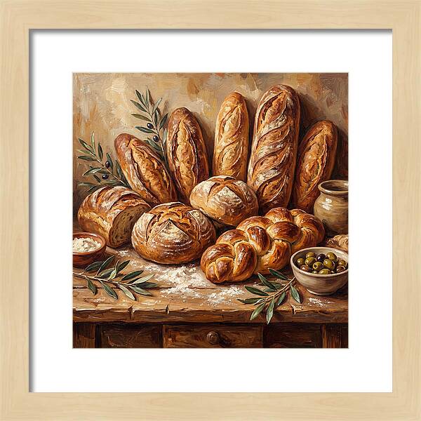 Freshly Baked Mediterranean Bread