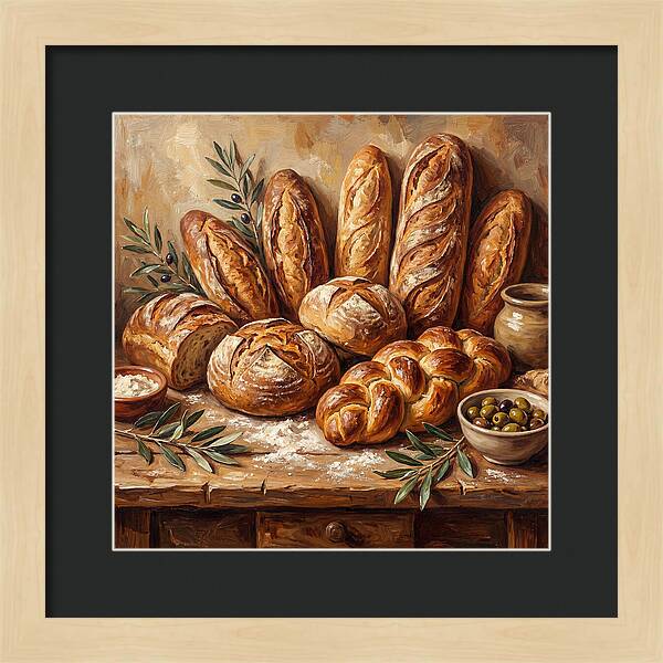Freshly Baked Mediterranean Bread