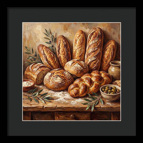 Freshly Baked Mediterranean Bread