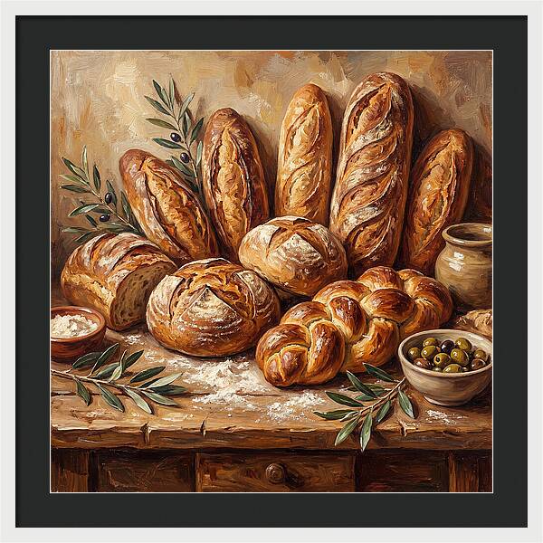 Freshly Baked Mediterranean Bread