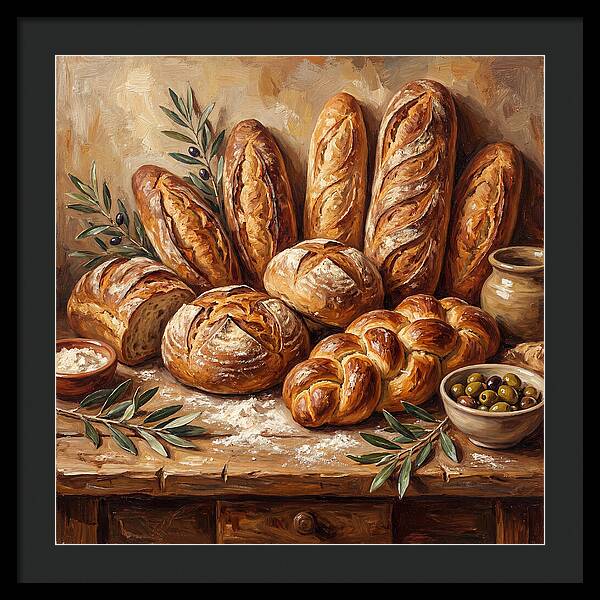 Freshly Baked Mediterranean Bread