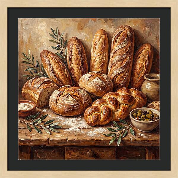 Freshly Baked Mediterranean Bread