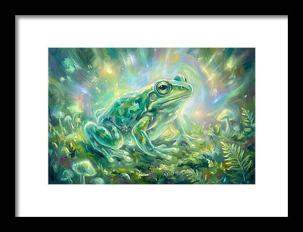 Frog In Nature