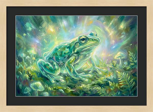 Frog In Nature