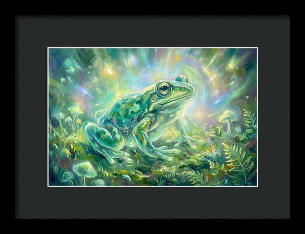 Frog In Nature