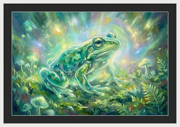 Frog In Nature