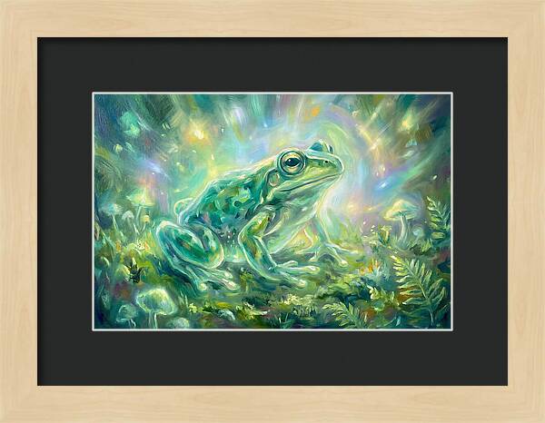 Frog In Nature