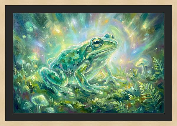 Frog In Nature