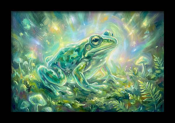 Frog In Nature