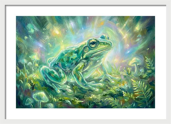Frog In Nature