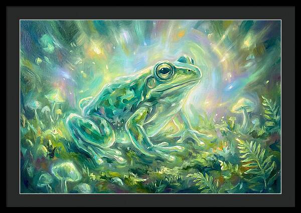 Frog In Nature