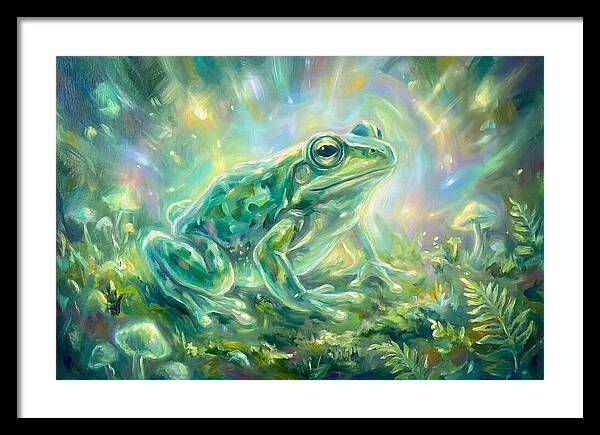 Frog In Nature