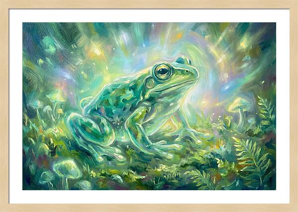 Frog In Nature