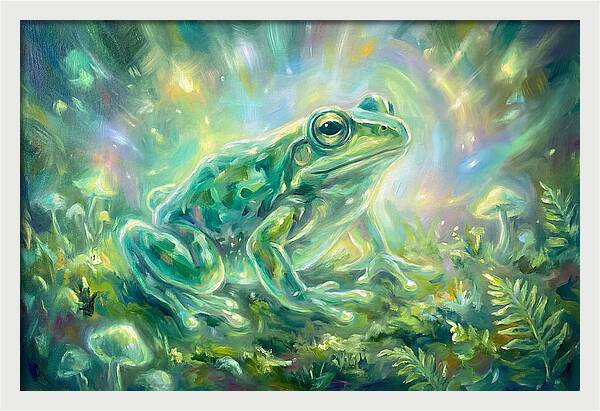 Frog In Nature