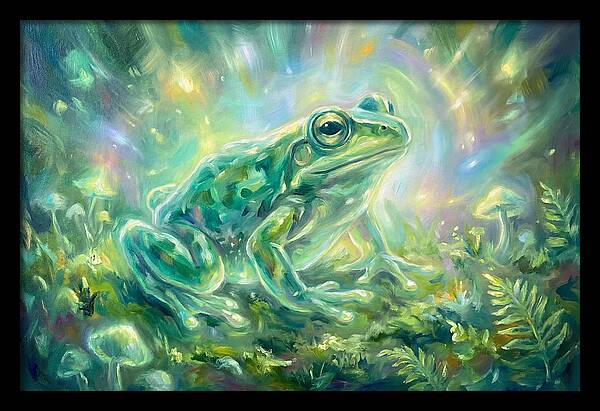 Frog In Nature