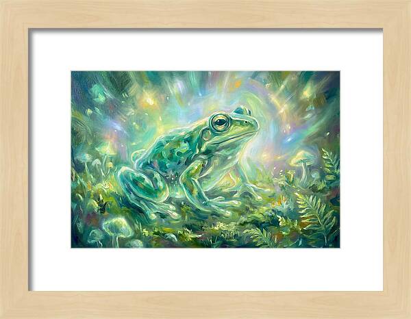 Frog In Nature