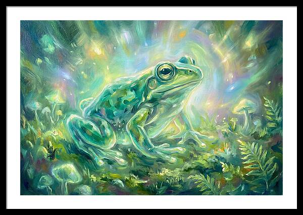 Frog In Nature