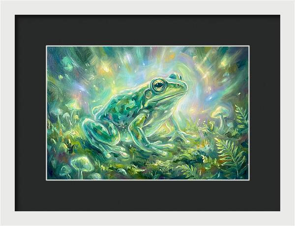 Frog In Nature