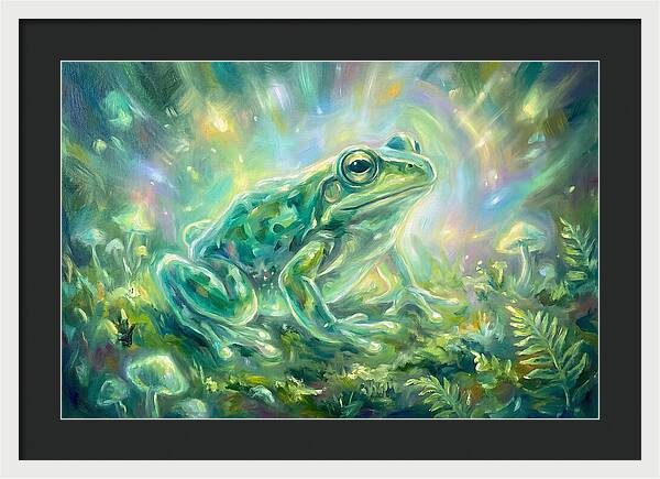 Frog In Nature