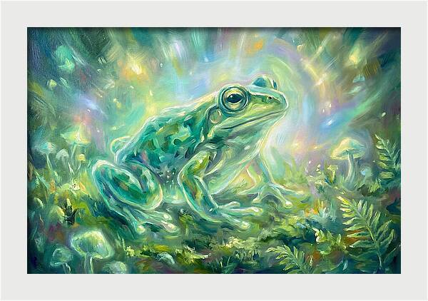 Frog In Nature