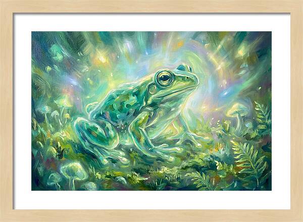 Frog In Nature