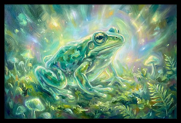 Frog In Nature